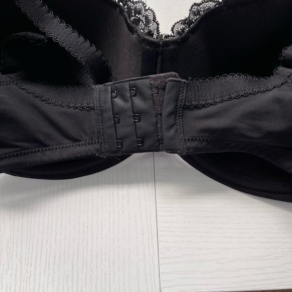 Le Mystere Lace Tisha Bra Black 32DDD/F NEW - Picture 5 of 11